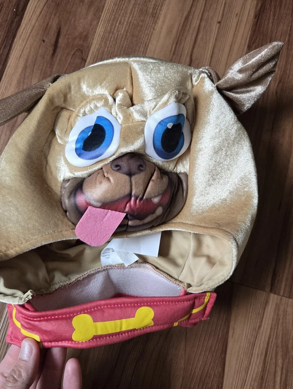 Disney Junior Puppy Dog Pals Rolly Toddler Halloween Costume - Beige 3T 4T GUC